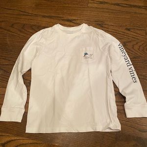 Vineyard Vines size 7 snowman shirt